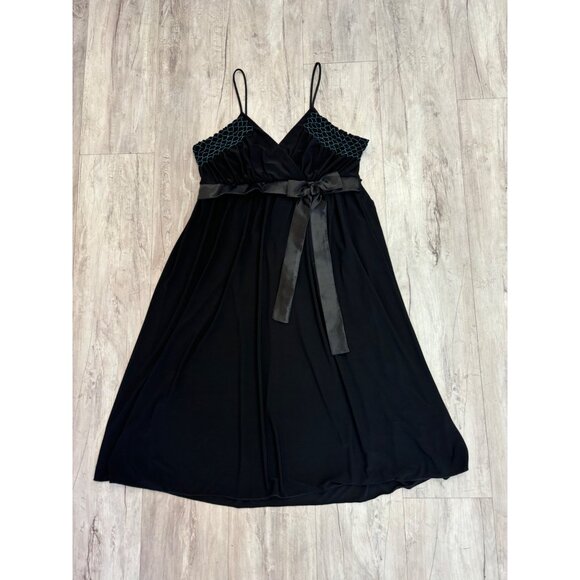 6 Algo Black Summer Dress - Picture 1 of 3